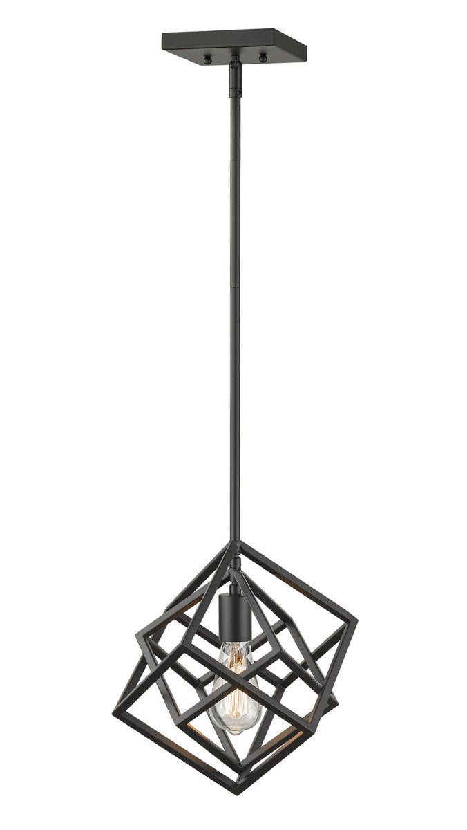 Suspension Euclid - Noir mat by Z-Lite | Luminaires & cie