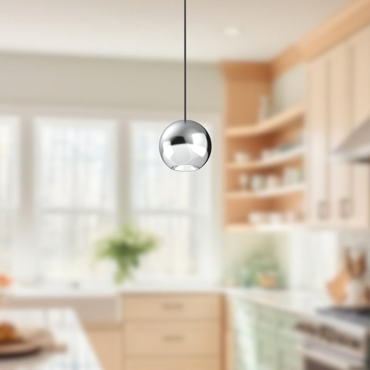 Suspension Exo - Chrome by Kuzco Lighting | Luminaires & cie
