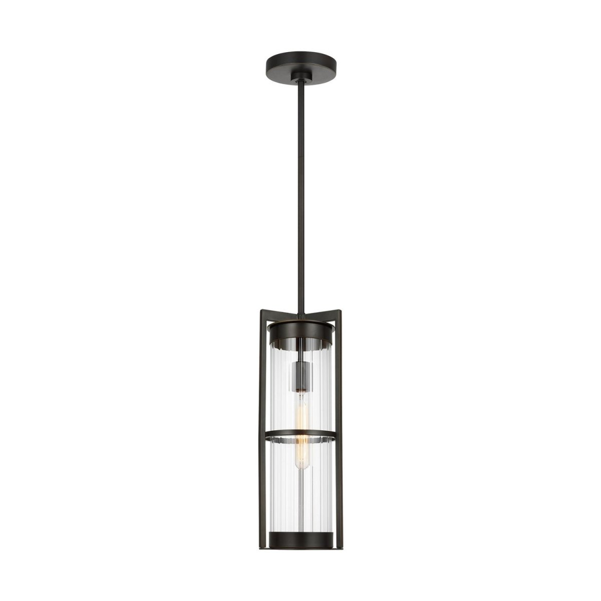 Suspension extérieure Alcona - Bronze antique by Visual Comfort Studio | Luminaires & cie