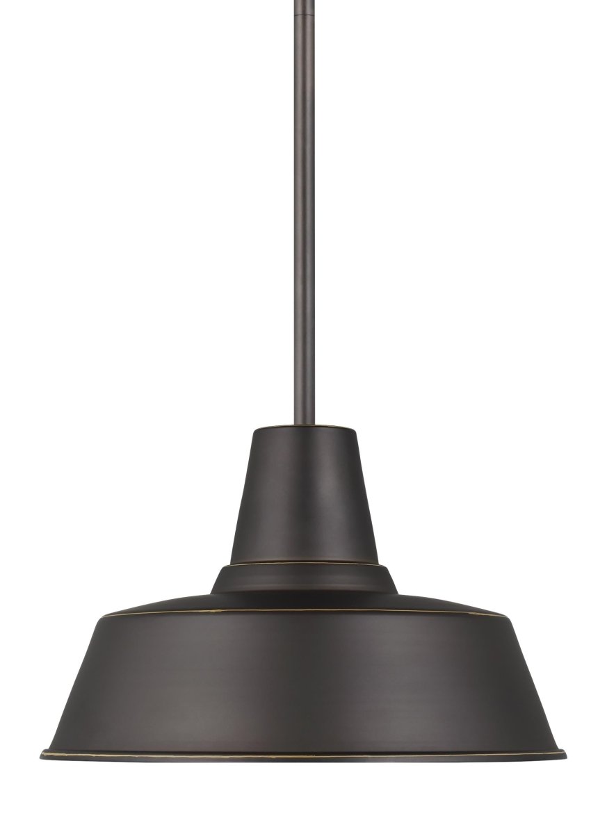 Suspension extérieure Barn Light - Bronze antique by Visual Comfort Studio | Luminaires & cie