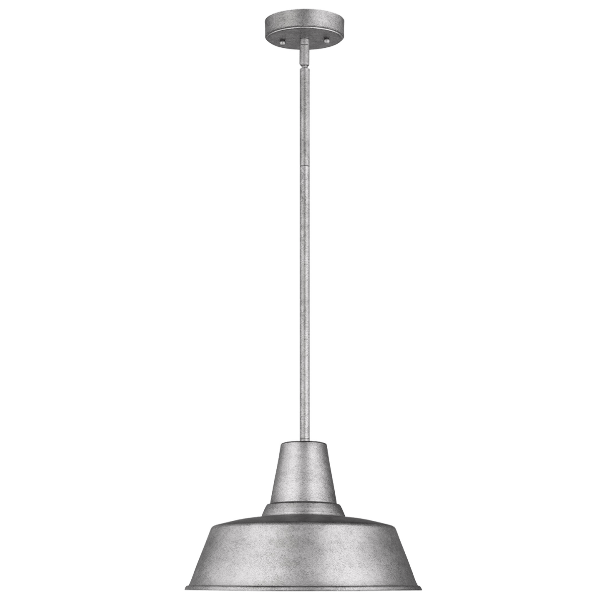 Suspension extérieure Barn Light - Étain altéré Ampoules DEL incluses by Visual Comfort Studio | Luminaires & cie