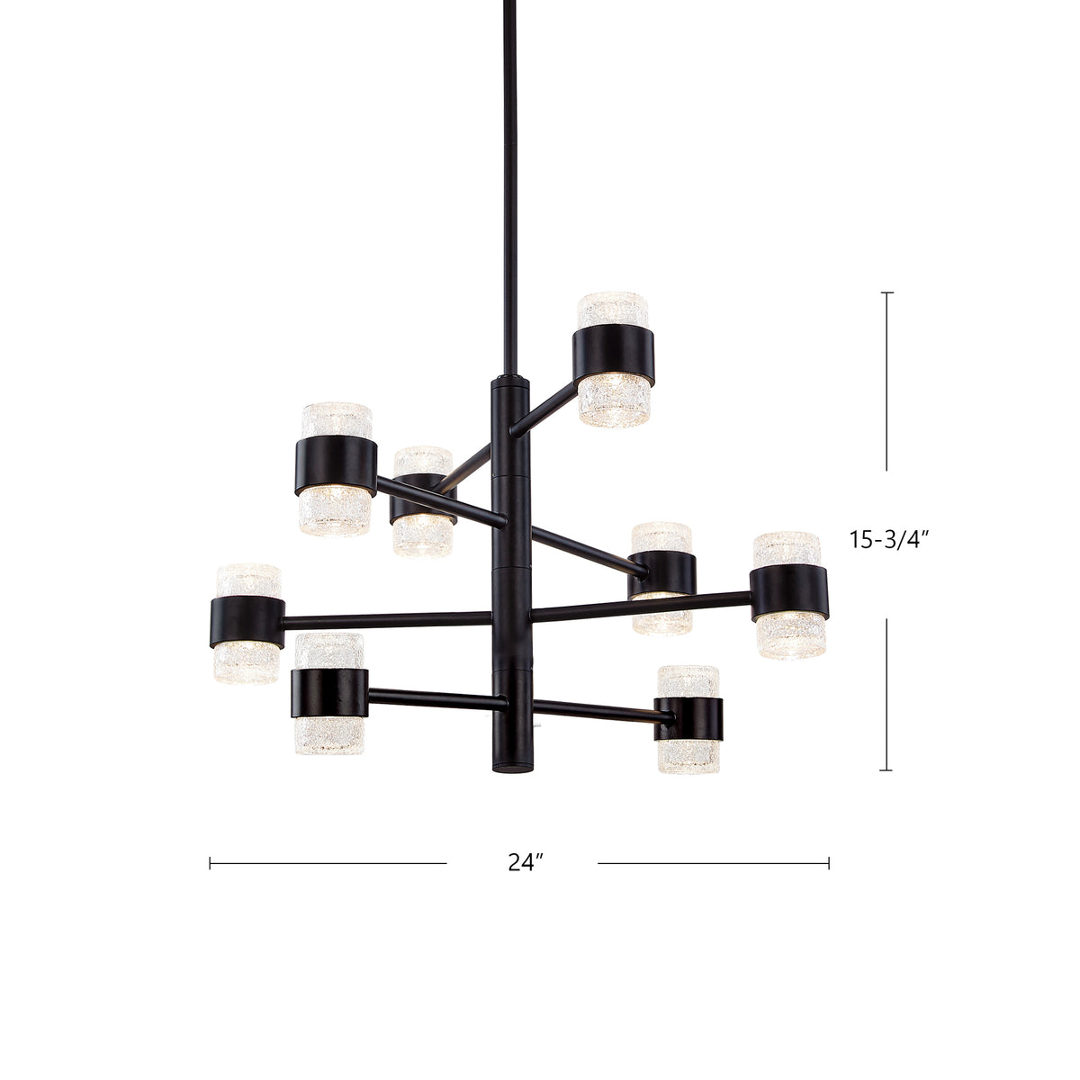 Lustre extérieur Copenhagen 15 3/4", 120-277V – vue 4