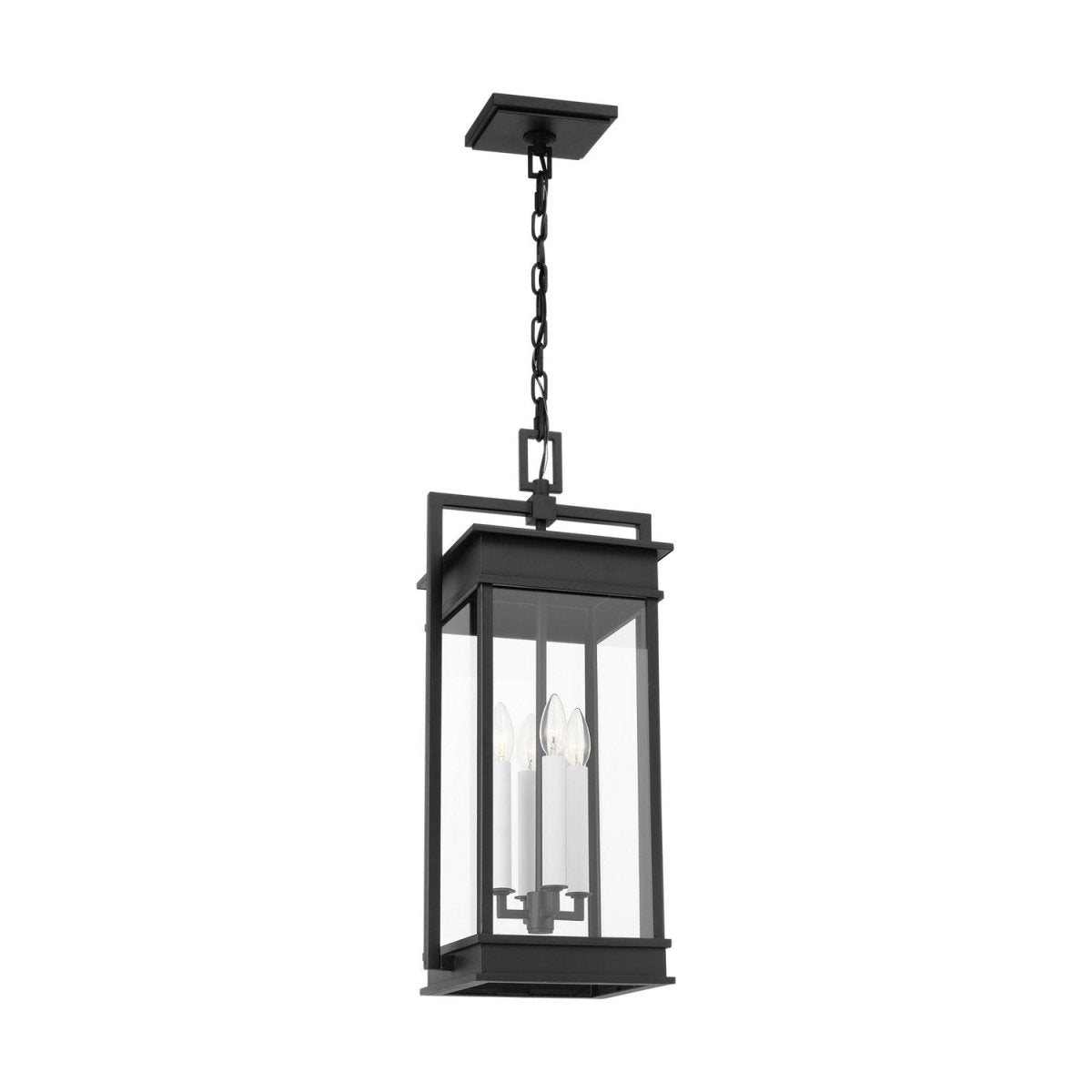 Suspension extérieure Cupertino - Cuivre naturel by Visual Comfort Studio | Luminaires & cie