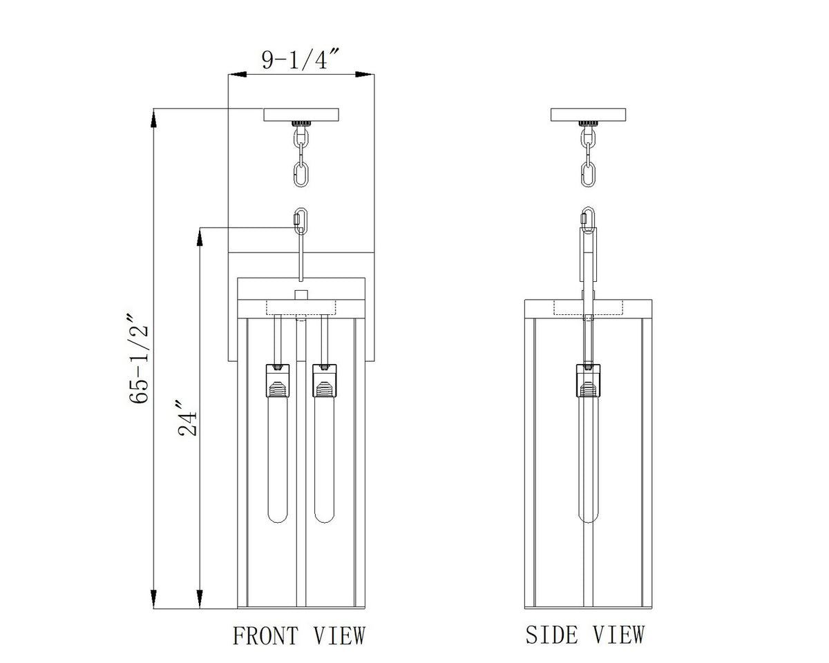 Suspension extérieure Fortis 9 1/4" – vue 6