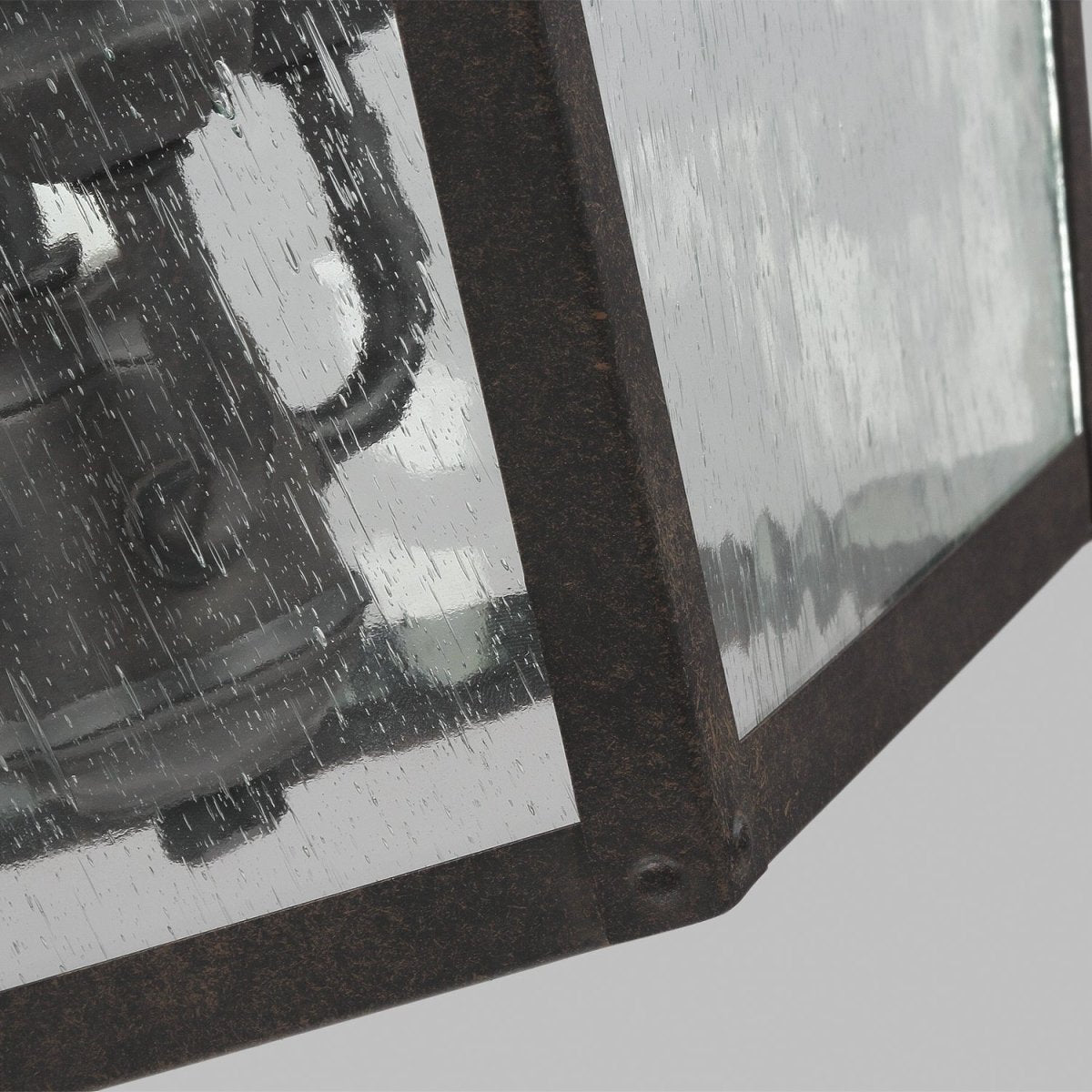 Suspension extérieure Galena - Textured Black 17.5 by Visual Comfort Studio | Luminaires & cie