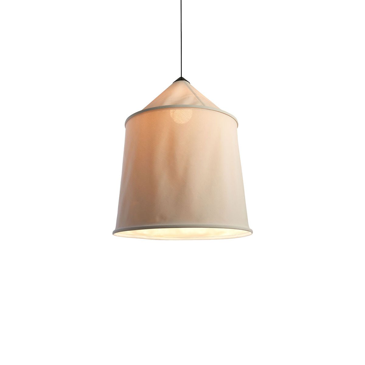 Suspension extérieure Jaima - Beige Jaima 54 (21.2" Dia) by Marset | Luminaires & cie