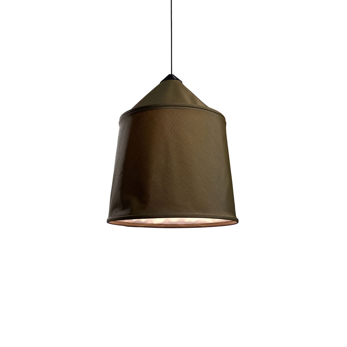 Suspension extérieure Jaima - Beige Jaima 54 (21.2" Dia) by Marset | Luminaires & cie