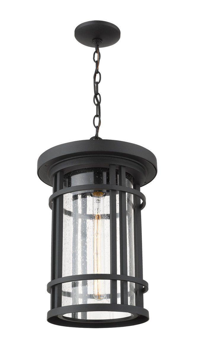 Suspension extérieure Jordan - Bronze huilé 12" by Z-Lite | Luminaires & cie