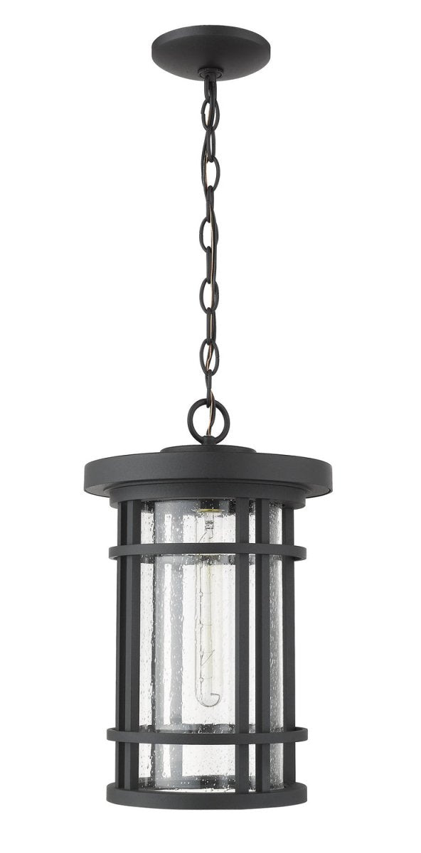 Suspension extérieure Jordan - Bronze huilé 12" by Z-Lite | Luminaires & cie