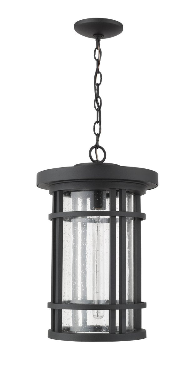 Suspension extérieure Jordan - Bronze huilé 12" by Z-Lite | Luminaires & cie