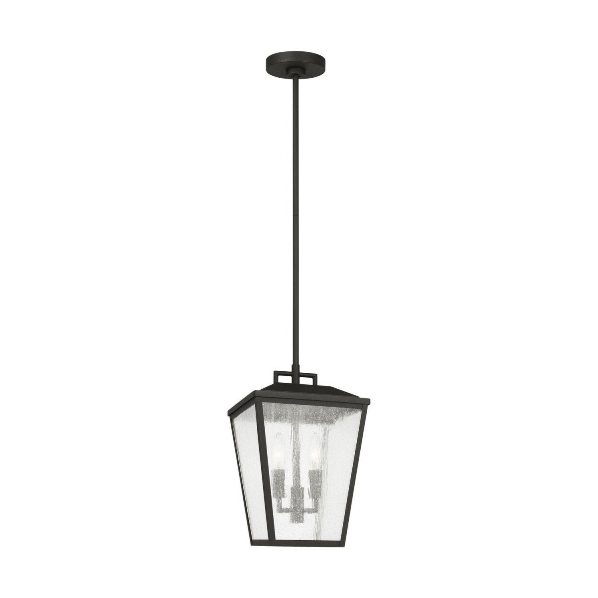 Suspension extérieure Kennewick - Noir texturé by Visual Comfort Studio | Luminaires & cie