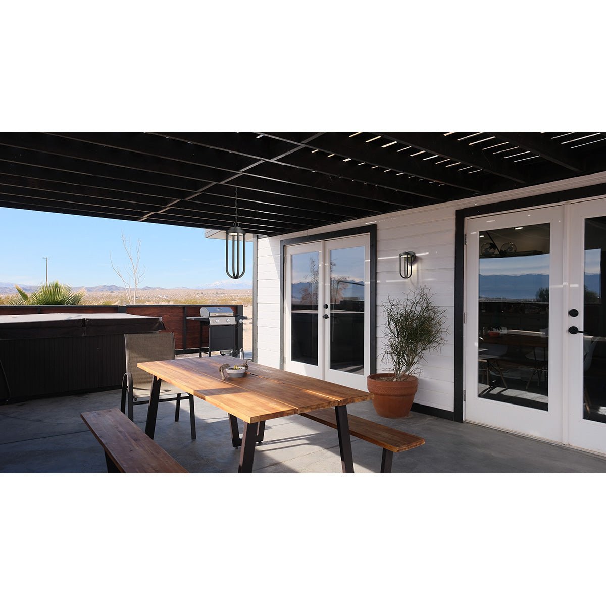 Suspension extérieure Leland