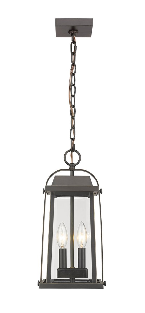 Suspension extérieure Millworks - Bronze huilé by Z-Lite | Luminaires & cie