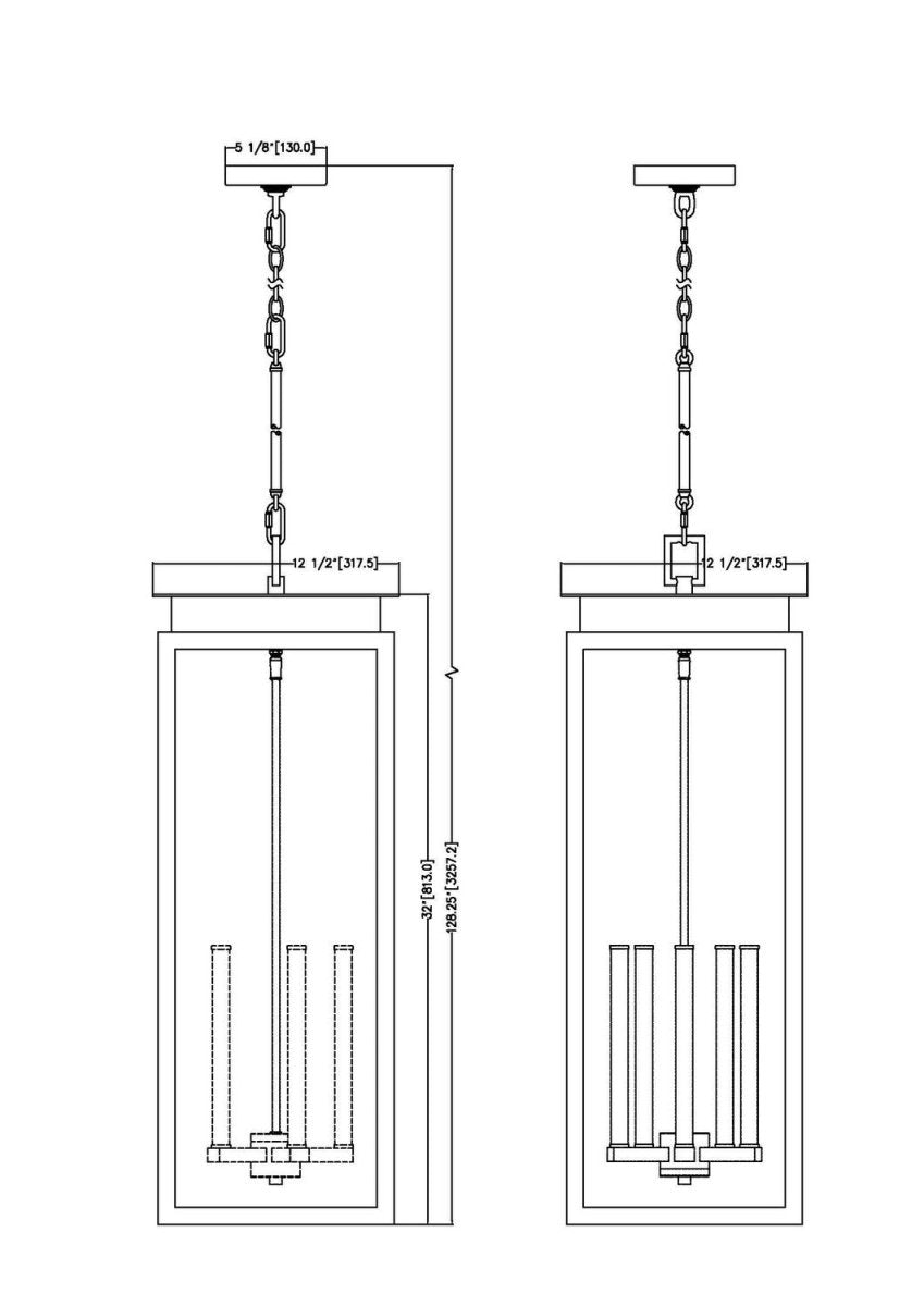Suspension extérieure Nova - 12 1/2" by Z-Lite | Luminaires & cie