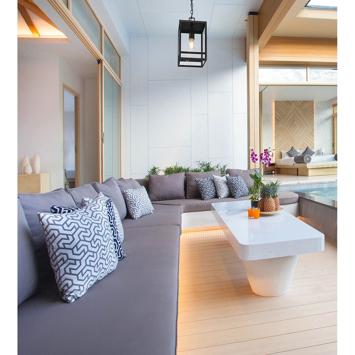 Suspension extérieure Nuri