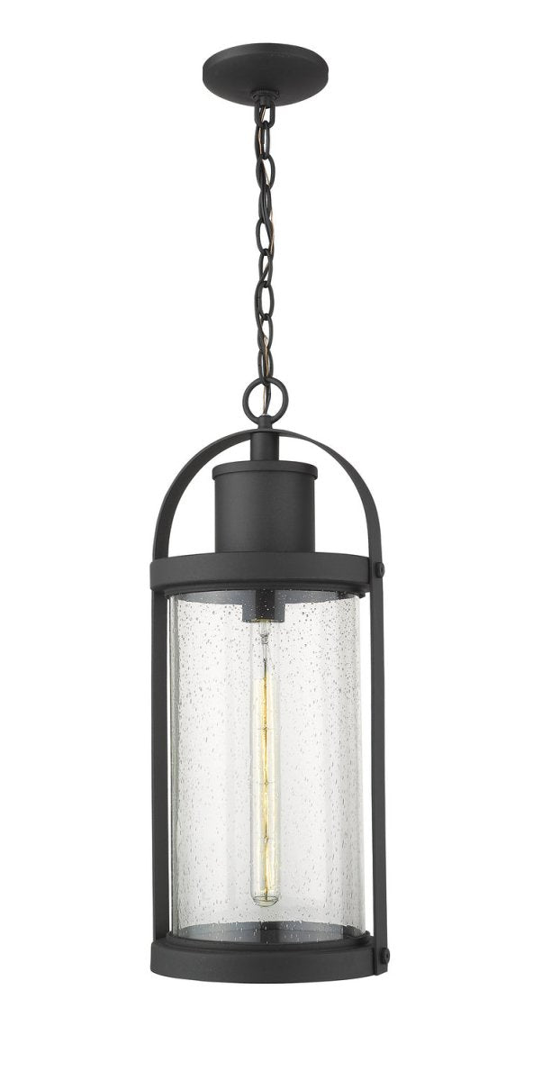 Suspension extérieure Roundhouse - 9 1/4" by Z-Lite | Luminaires & cie