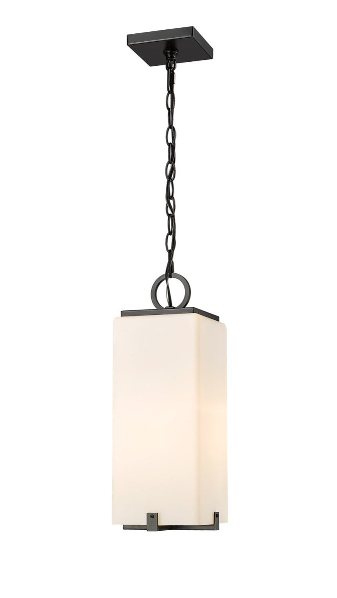 Suspension extérieure Sana - Opale blanc 6 3/4" by Z-Lite | Luminaires & cie