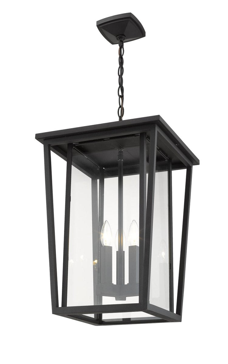 Suspension extérieure Seoul - Noir 18" by Z-Lite | Luminaires & cie