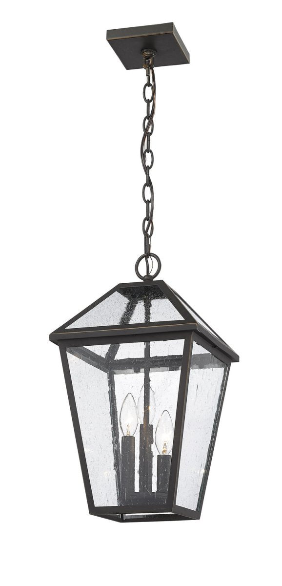 Suspension extérieure Talbot - Bronze huilé 19 1/2" by Z-Lite | Luminaires & cie
