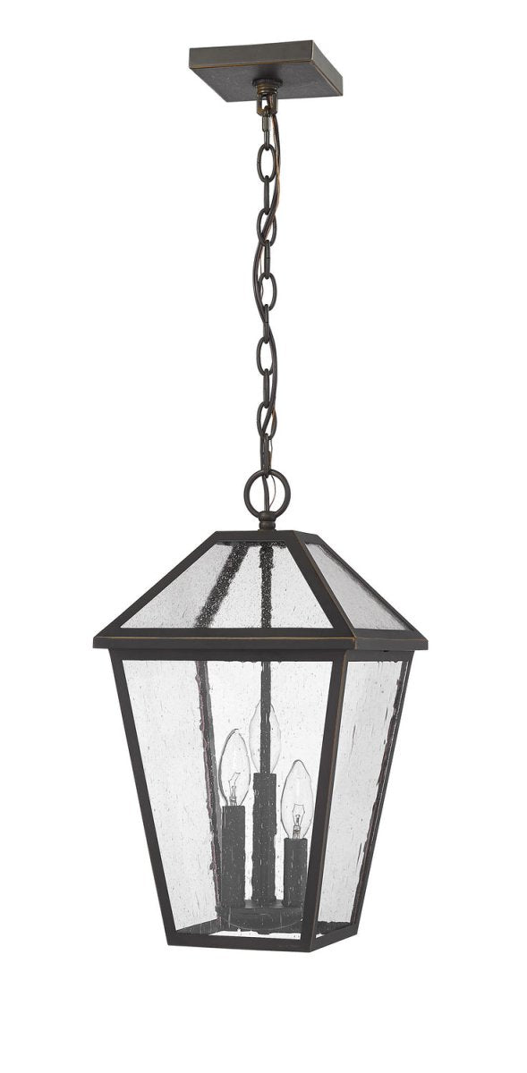 Suspension extérieure Talbot - Bronze huilé 19 1/2" by Z-Lite | Luminaires & cie