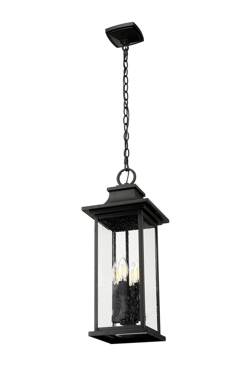 Suspension extérieure Tiberius - 12" by Z-Lite | Luminaires & cie