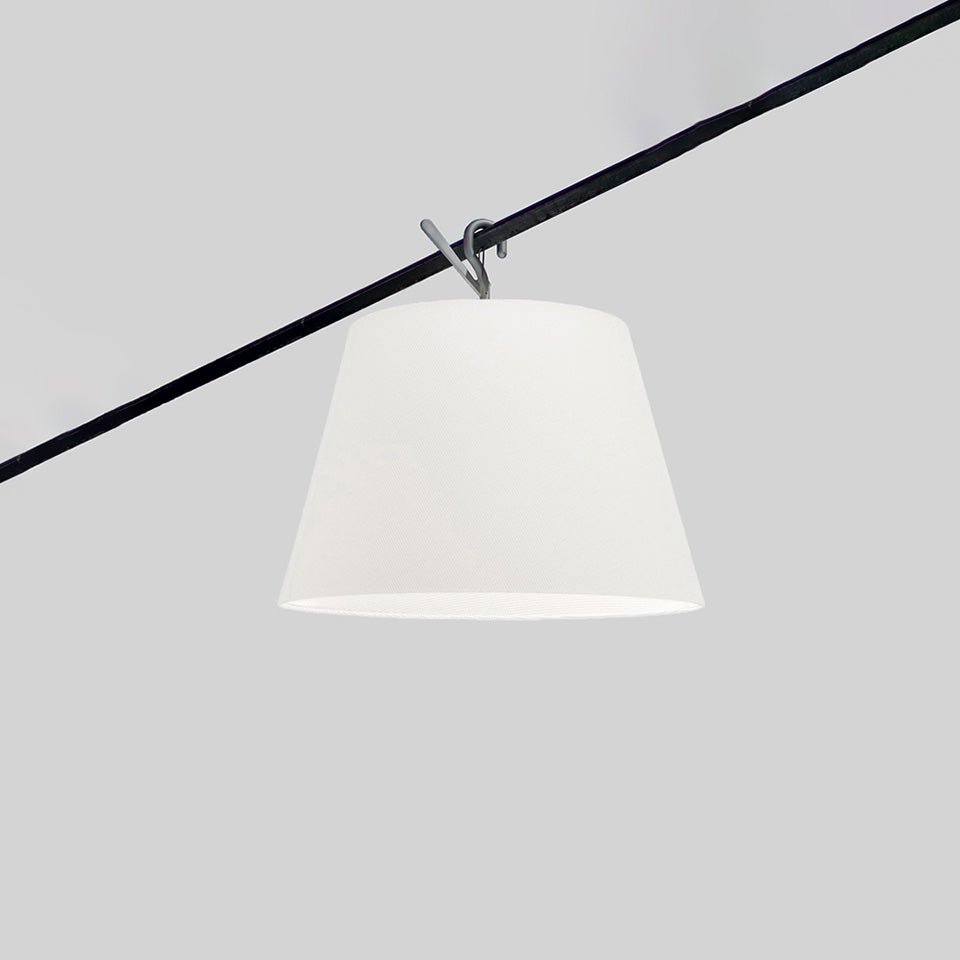 Suspension extérieure Tolomeo Mega Crochet - Blanc filé by Artemide | Luminaires & cie