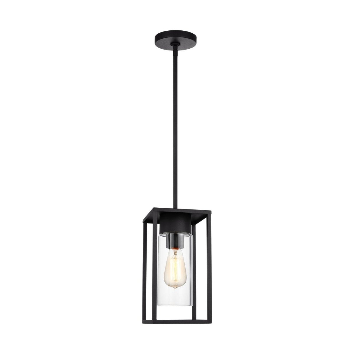 Suspension extérieure Vado - Noir by Visual Comfort Studio | Luminaires & cie