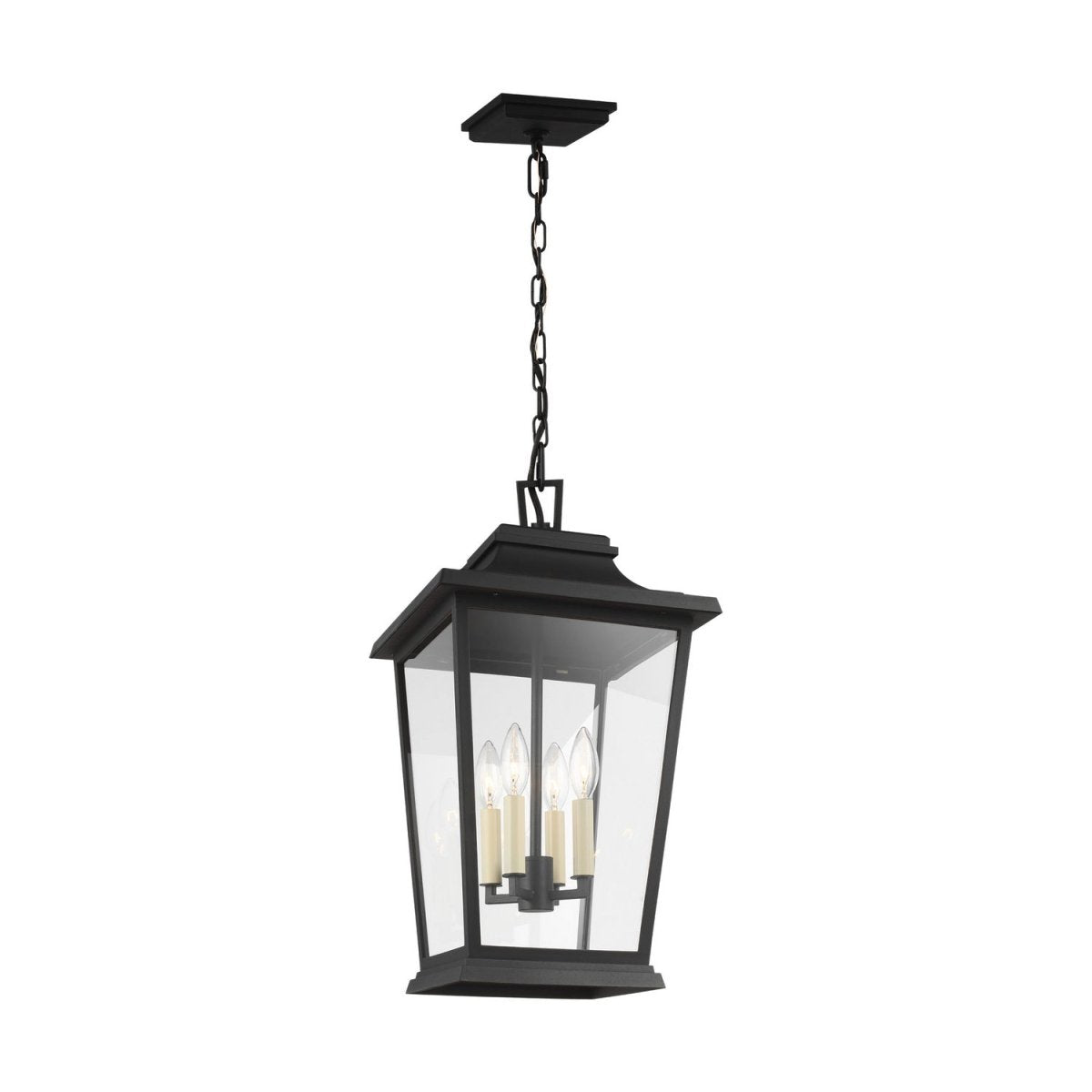 Suspension extérieure Warren - 4 by Visual Comfort Studio | Luminaires & cie