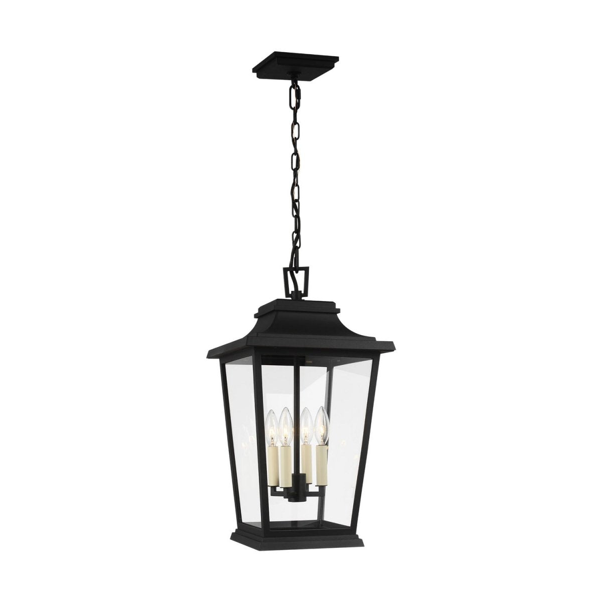 Suspension extérieure Warren - 1 by Visual Comfort Studio | Luminaires & cie