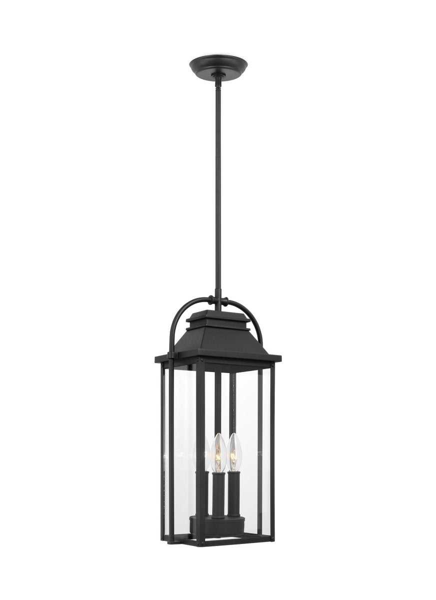 Suspension extérieure Wellsworth - Textured Black by Visual Comfort Studio | Luminaires & cie