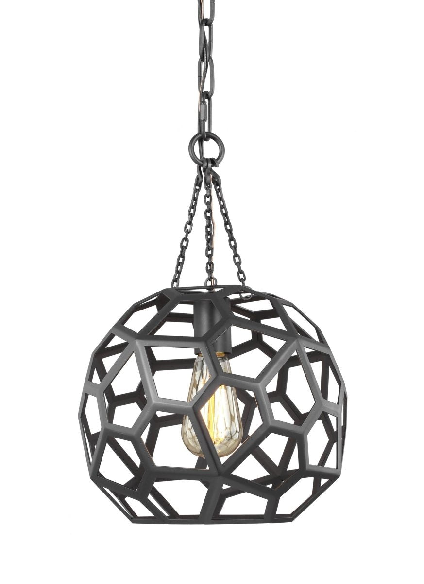 Suspension Feccetta - Noir de minuit 11" by Visual Comfort Studio | Luminaires & cie