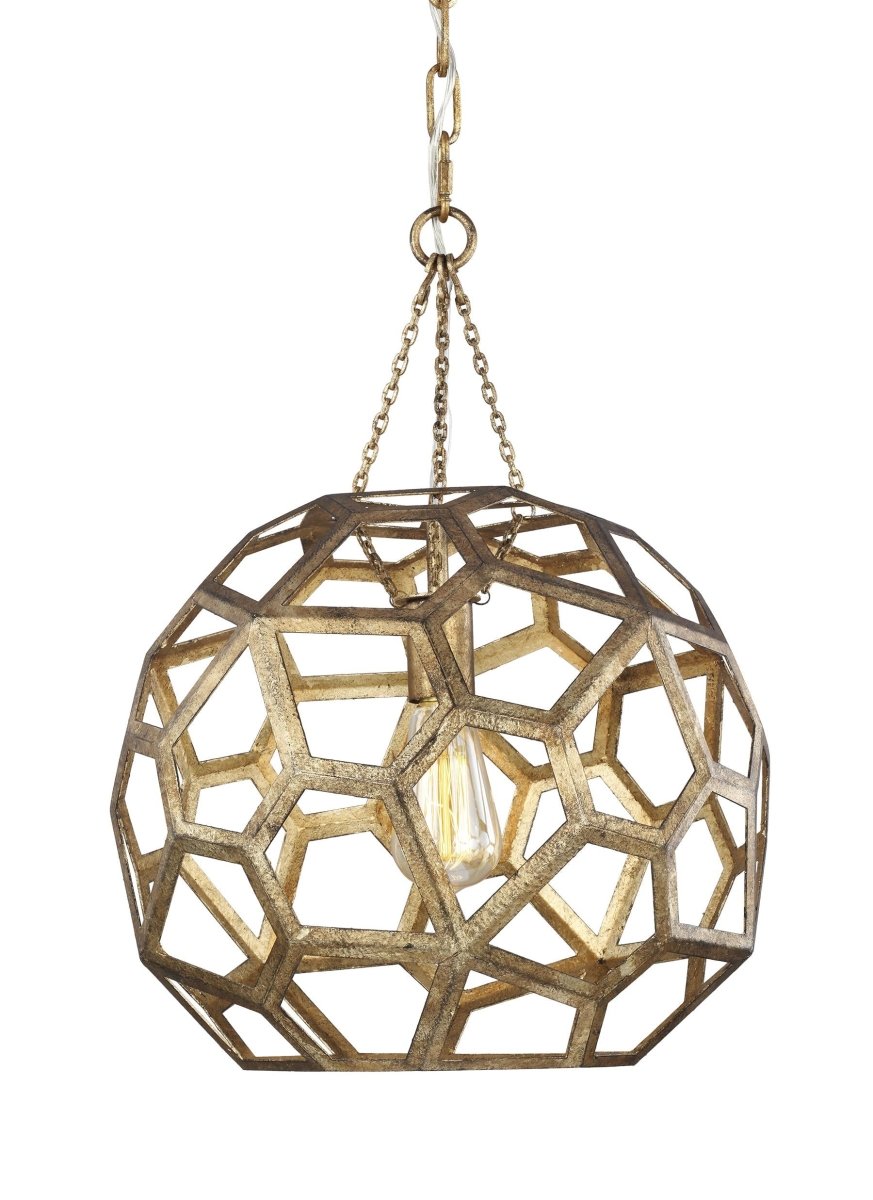 Suspension Feccetta - Gild antique 15" by Visual Comfort Studio | Luminaires & cie