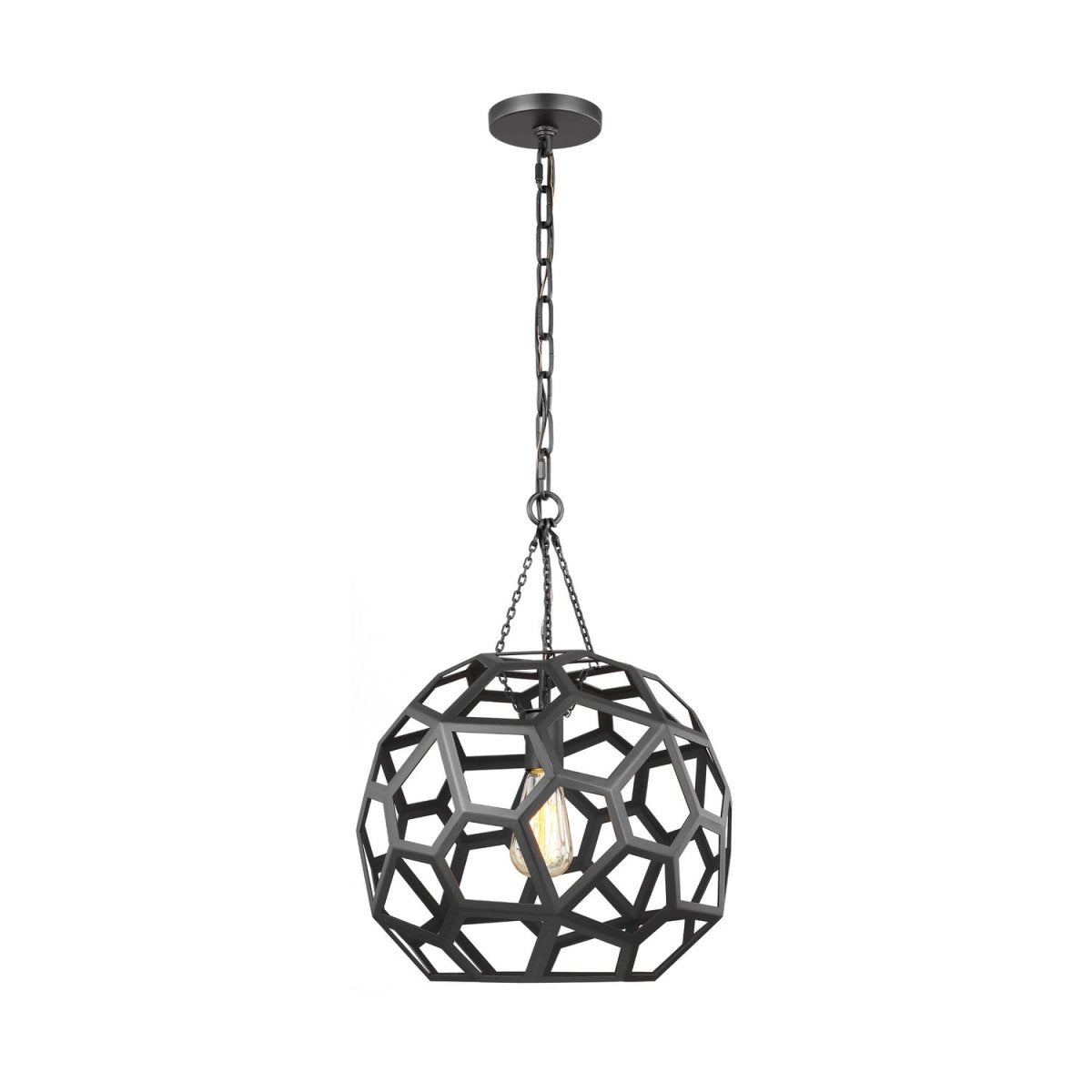 Suspension Feccetta - Noir minuit 15" by Visual Comfort Studio | Luminaires & cie