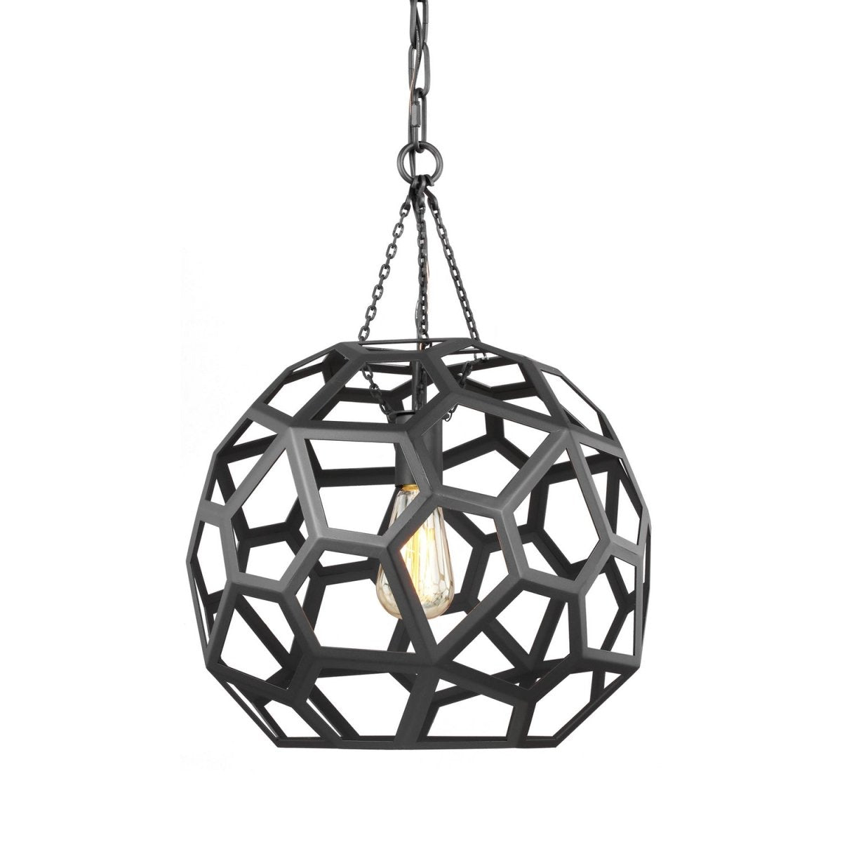 Suspension Feccetta - Noir minuit 20 1/2" by Visual Comfort Studio | Luminaires & cie