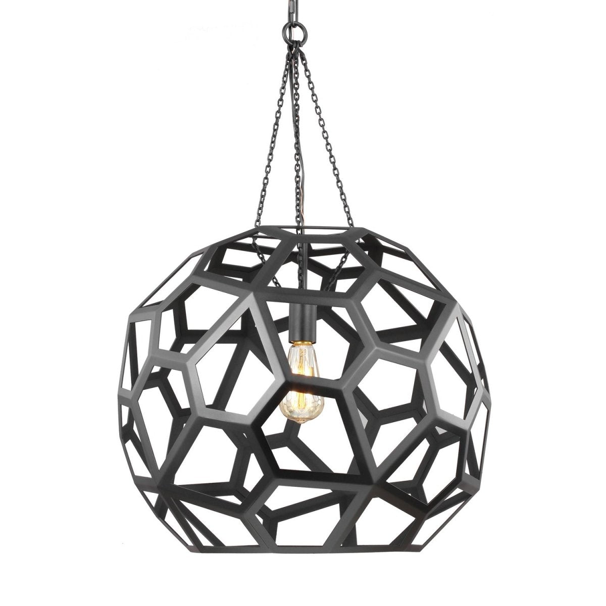 Suspension Feccetta - Noir minuit 20 1/2" by Visual Comfort Studio | Luminaires & cie