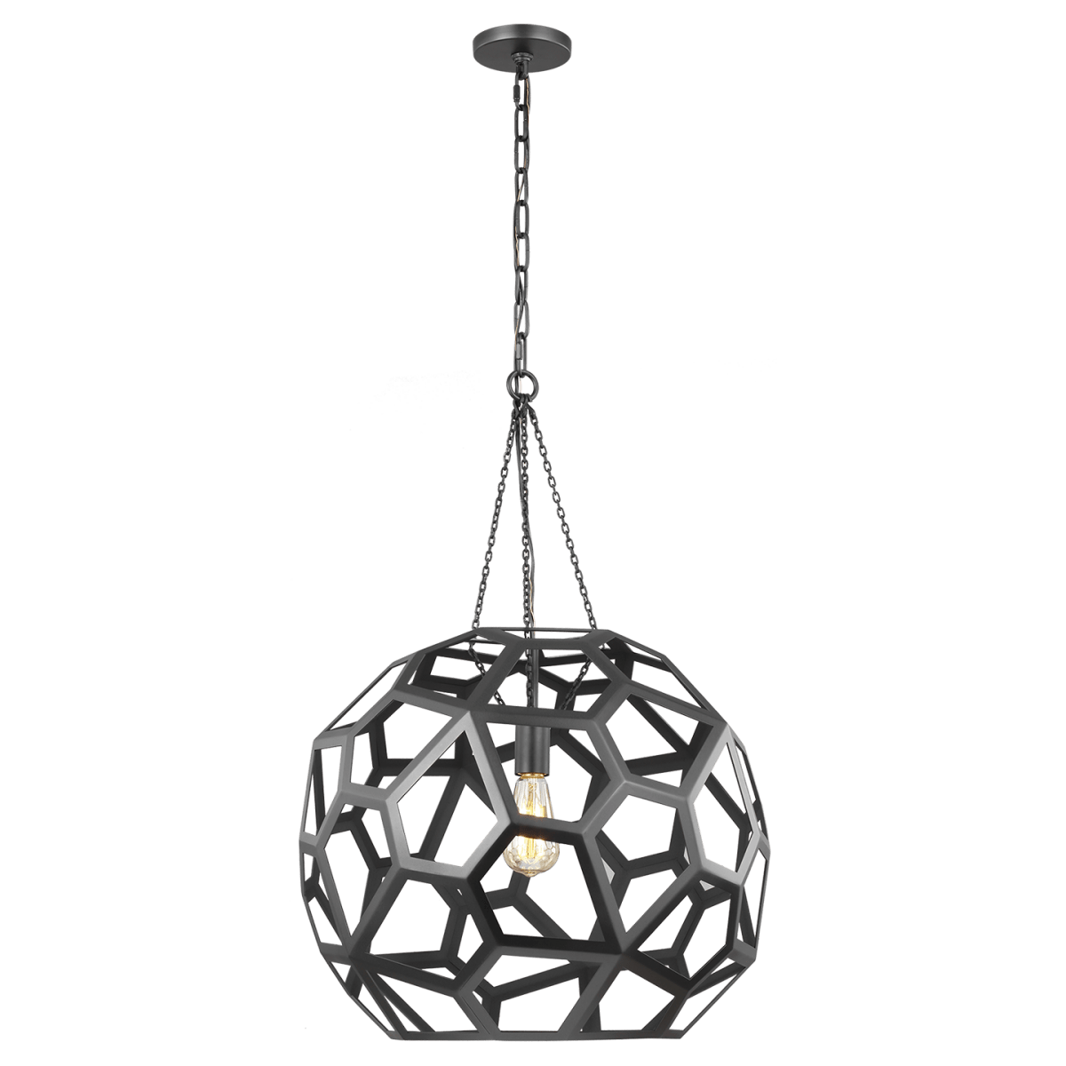 Suspension Feccetta - Noir de minuit 20 1/2" by Visual Comfort Studio | Luminaires & cie