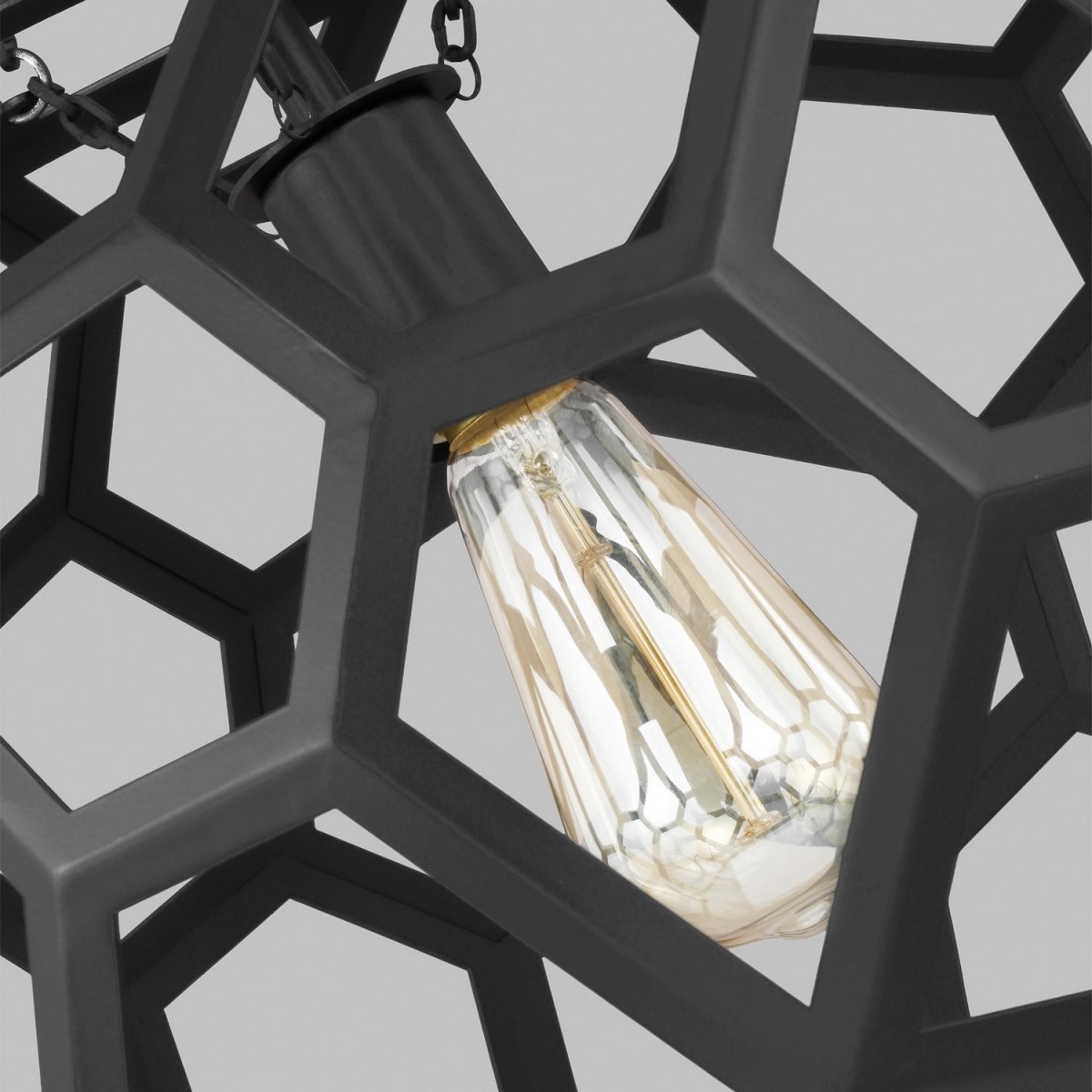 Suspension Feccetta - Noir minuit 20 1/2" by Visual Comfort Studio | Luminaires & cie