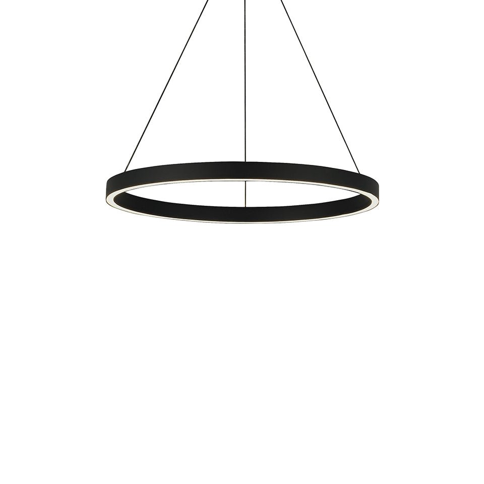 Suspension Fiama - Noir 24" by Tech Lighting | Luminaires & cie