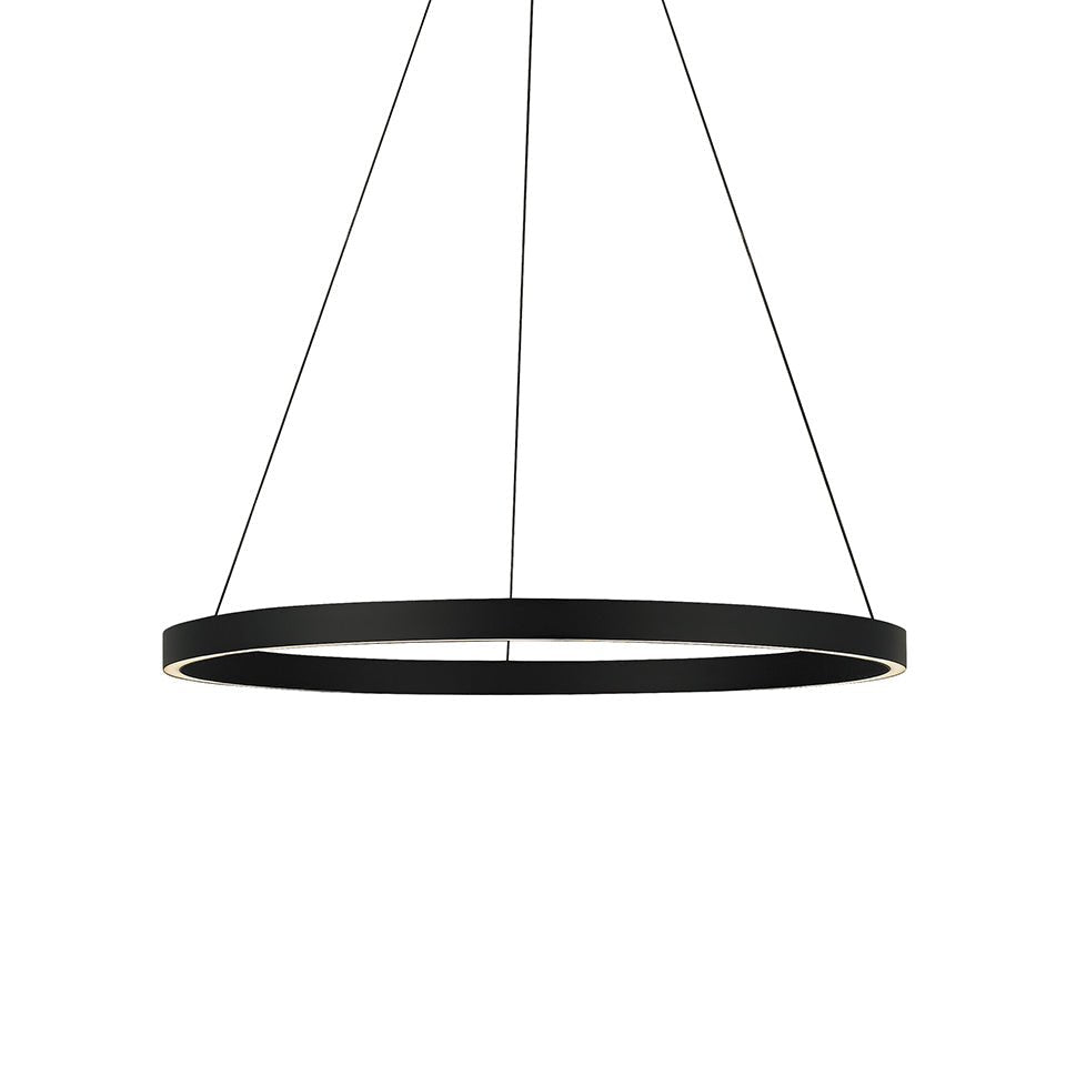 Suspension Fiama - Noir 30" by Tech Lighting | Luminaires & cie