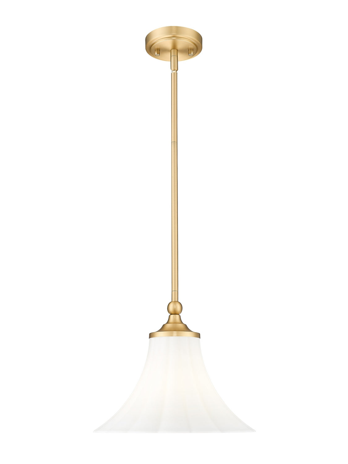Suspension Fleur Or moderne, 12" – Z-Lite
