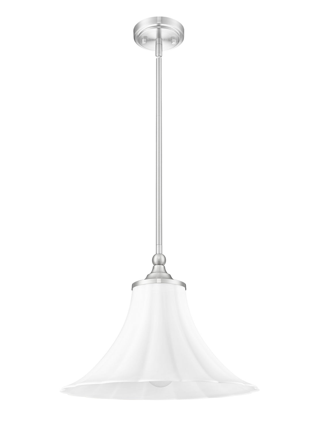 Suspension Fleur Nickel brossé, 16" – vue 5
