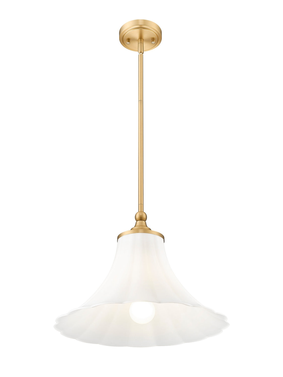 Suspension Fleur Or moderne, 16" – vue 2