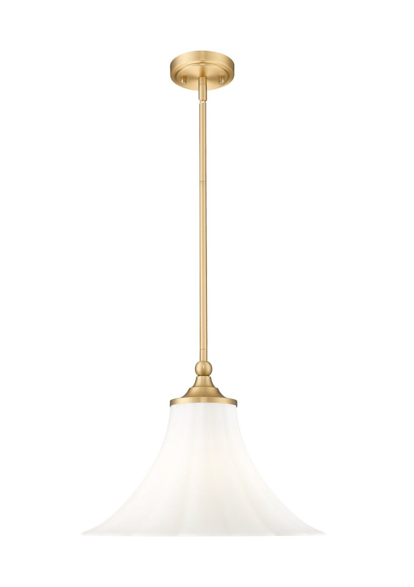 Suspension Fleur - Or moderne 16" by Z-Lite | Luminaires & cie