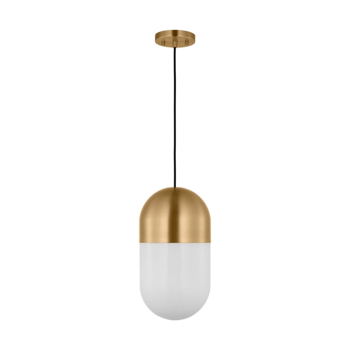 Suspension Foster - Laiton satiné by Visual Comfort Studio | Luminaires & cie