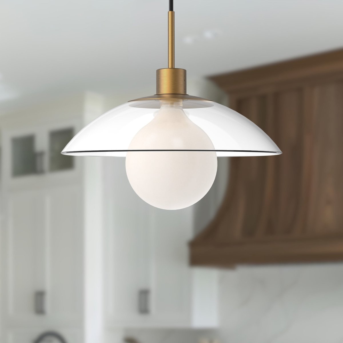 Suspension Francesca - Or vieilli by Alora Lighting | Luminaires & cie