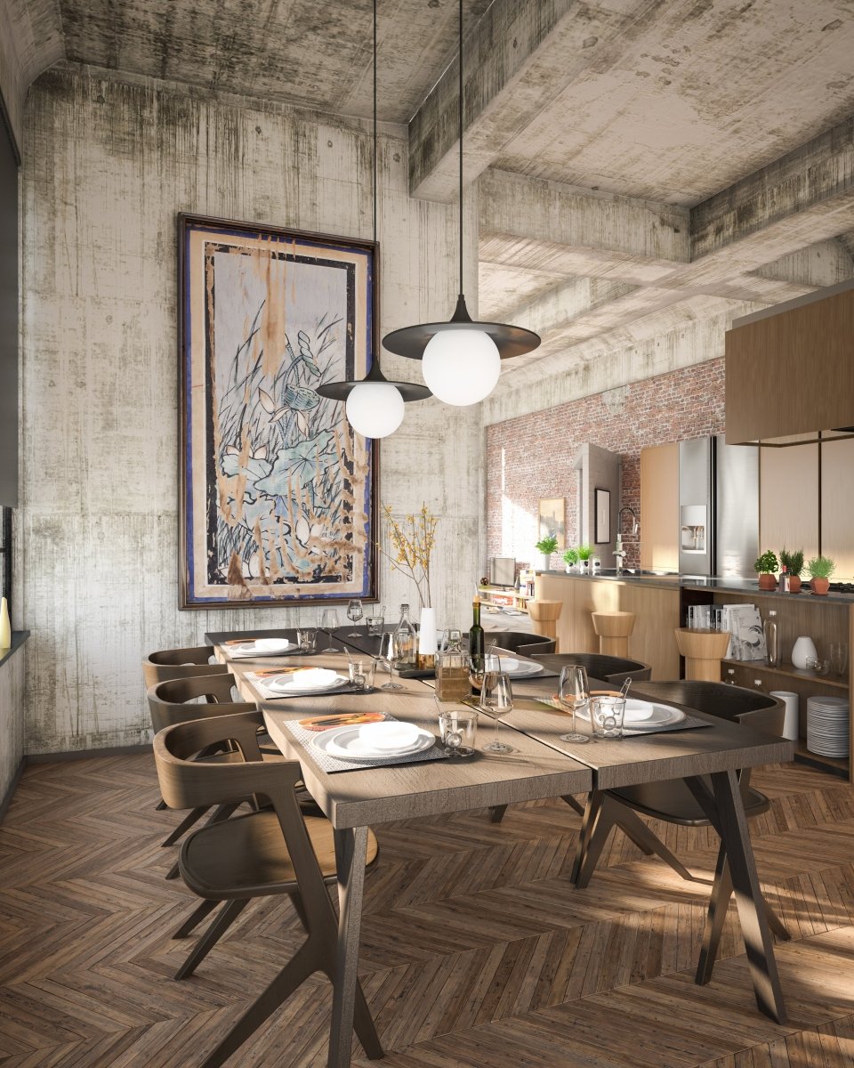 Suspension Fuji - Noir mat 15 3/4" by Alora Lighting | Luminaires & cie