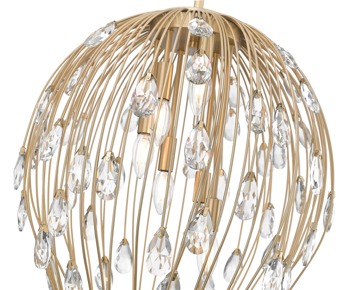 Suspension Gabriella Or moderne, 18" – vue 3
