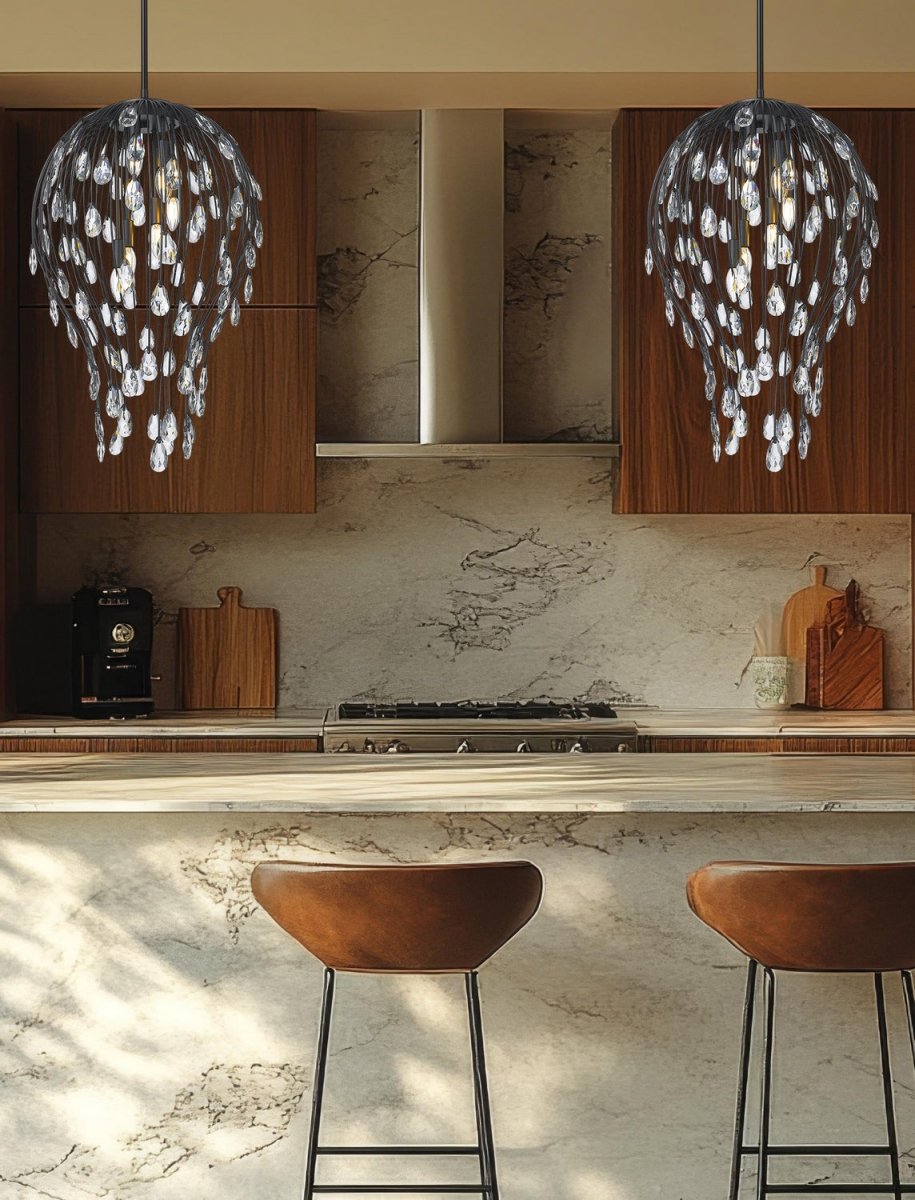 Suspension Gabriella - Or moderne 18" by Z-Lite | Luminaires & cie