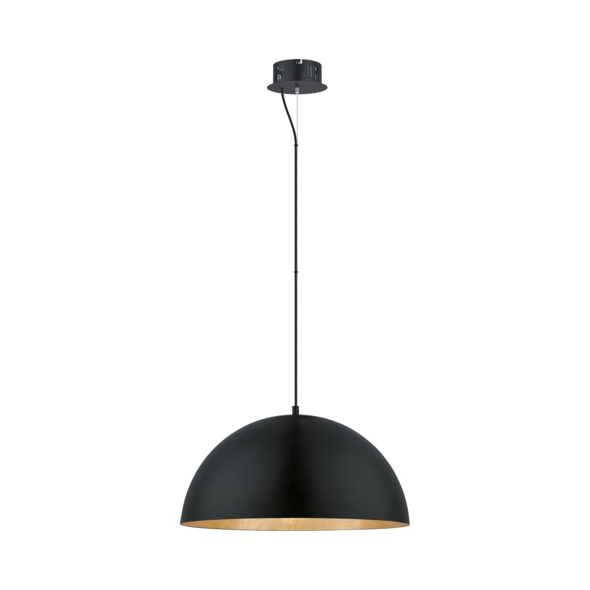Suspension Gaetano - Noir 21" by Eglo | Luminaires & cie