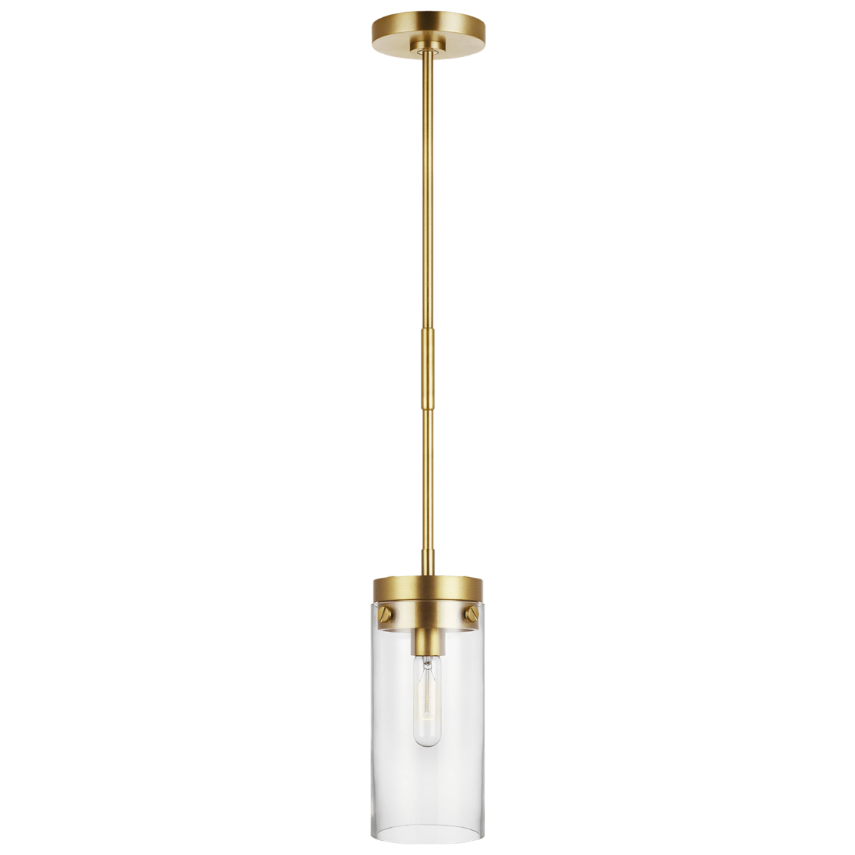 Suspension Garrett - Laiton brûlé 5 1/2" by Visual Comfort Studio | Luminaires & cie